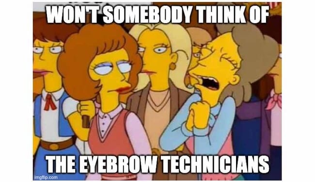 CNN Commentator Says the Shutdown Is Having a Huge Impact on Eyebrow Technicians – Twitchy