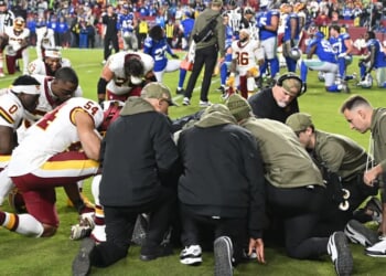 Commanders’ Jayden Daniels Suffers Absolutely Nasty Arm Injury That’ll Make You Grind Your Teeth In Agony