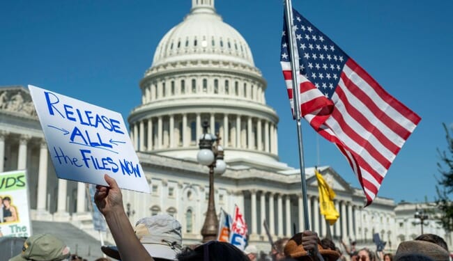 Conspiracies Collide as President Trump Signs Act to Release the Epstein Files – Twitchy
