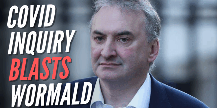 Covid Inquiry Report Scathing of Chris Wormald's 'Failure' – Guido Fawkes