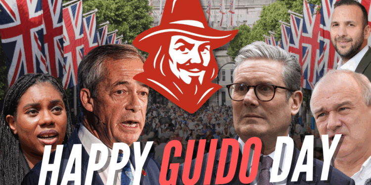Guido Fawkes Viewed More Positively Than All Party Leaders – Guido Fawkes