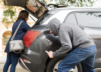 Hollywood Wife Manhandles Car Intruder, Tosses Him Like a Ragdoll as Husband Watches [WATCH]