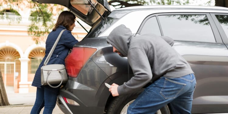 Hollywood Wife Manhandles Car Intruder, Tosses Him Like a Ragdoll as Husband Watches [WATCH]