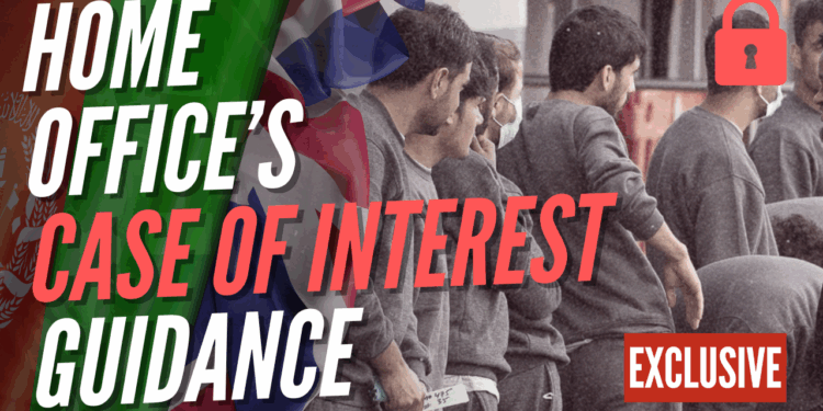 Home Office's Full Resettlement 'Case of Interest' Guidance – Guido Fawkes