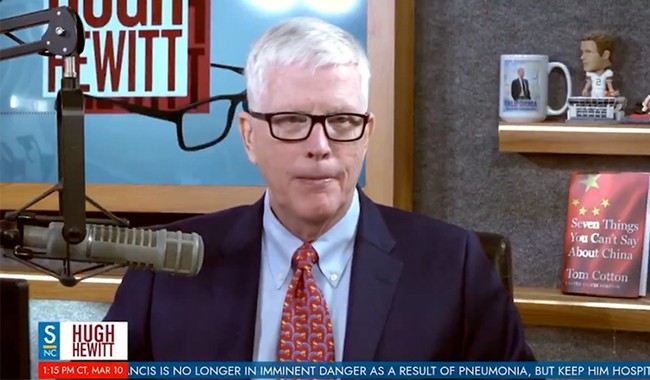Hugh Hewitt Shares 'Long Post' Regarding 'Decision to Order Strikes on Drug Boats' – Twitchy