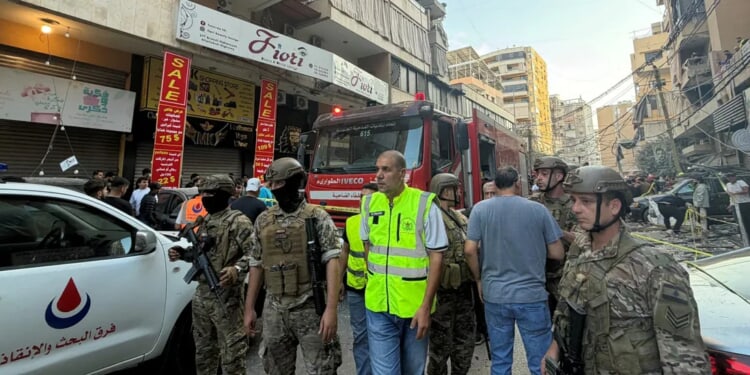 Israel Carries Out Strike In Beirut Targeting High Profile Official