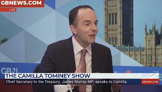 James Murray Defends Reeves Avoiding GB News for Three Years – Guido Fawkes