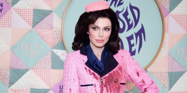 Julia Fox Divides The Internet With Bloody, Politically-Charged Halloween Costume