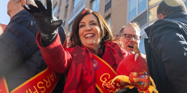 Kathy Hochul Nearly 'Booed Off Stage,' Turns It Into Her Own 'Let's Go Brandon' Moment [WATCH]