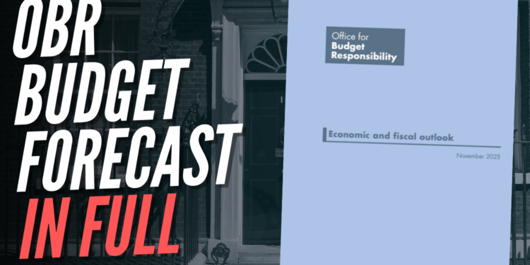 LEAKED IN FULL: OBR’S WINTER BUDGET FORECASTS