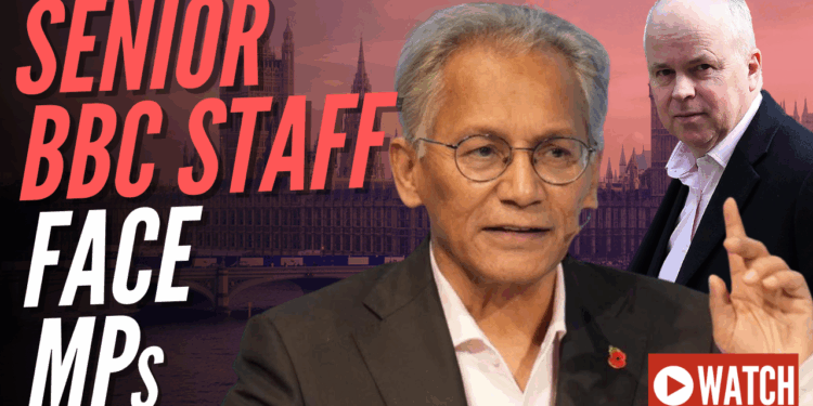 LIVE: BBC Chairman Appears Before Commons Culture Committee