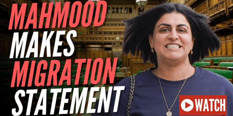 LIVE: Mahmood Announces Reforms to Legal Migration