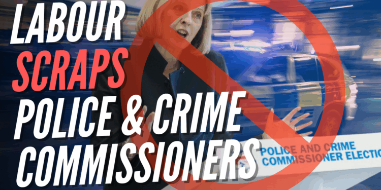 Labour Abolishing Tory-Dominated Police and Crime Commissioner Role – Guido Fawkes