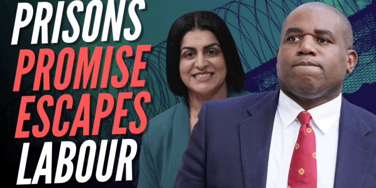 Labour Admits It Has No Current Plans to Build New Prisons – Guido Fawkes