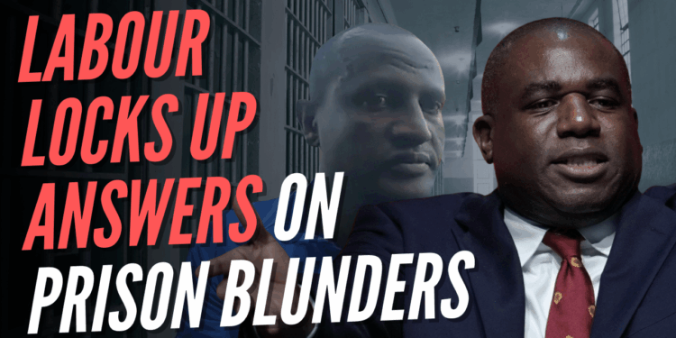 Labour Refuses to Say How Many Prison Staff Have Faced Disciplinary Action for Accidentally Freeing Criminals – Guido Fawkes