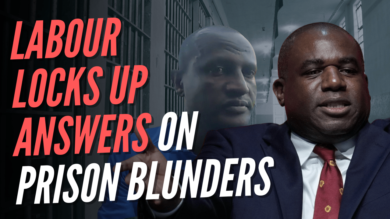 Labour Refuses to Say How Many Prison Staff Have Faced Disciplinary Action for Accidentally Freeing Criminals – Guido Fawkes