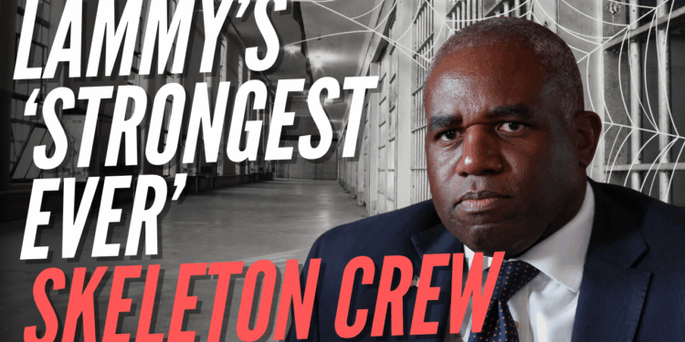 Lammy Hires One 'Response Officer' for Every Eight Prisons to Fix Accidental Releases – Guido Fawkes