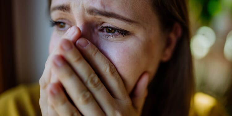 Liberal Woman Almost Cries When Confronted After Following ICE Agents [WATCH]