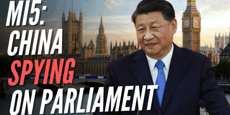 MI5 Issues Espionage Alert to Parliament Over Chinese Spying Fears – Guido Fawkes