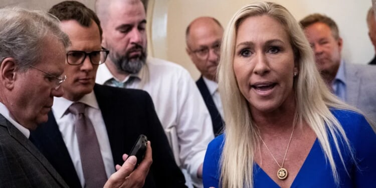MTG Claims Trump’s Criticisms Of Her Provoked ‘Hot Bed Of Threats’