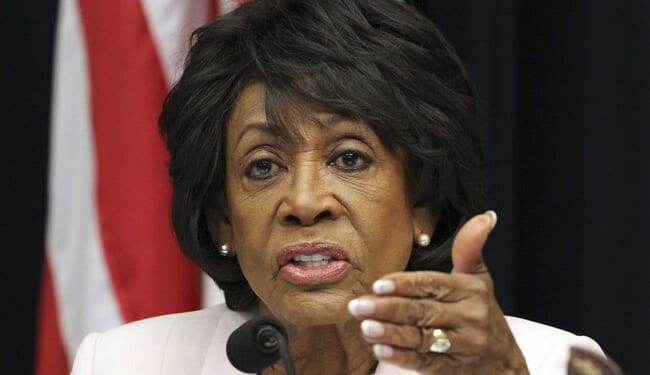 Mad Maxine Waters Reassures Us She’s Resisting ‘Lowdown Dirty No Good Filthy' President Trump – Twitchy