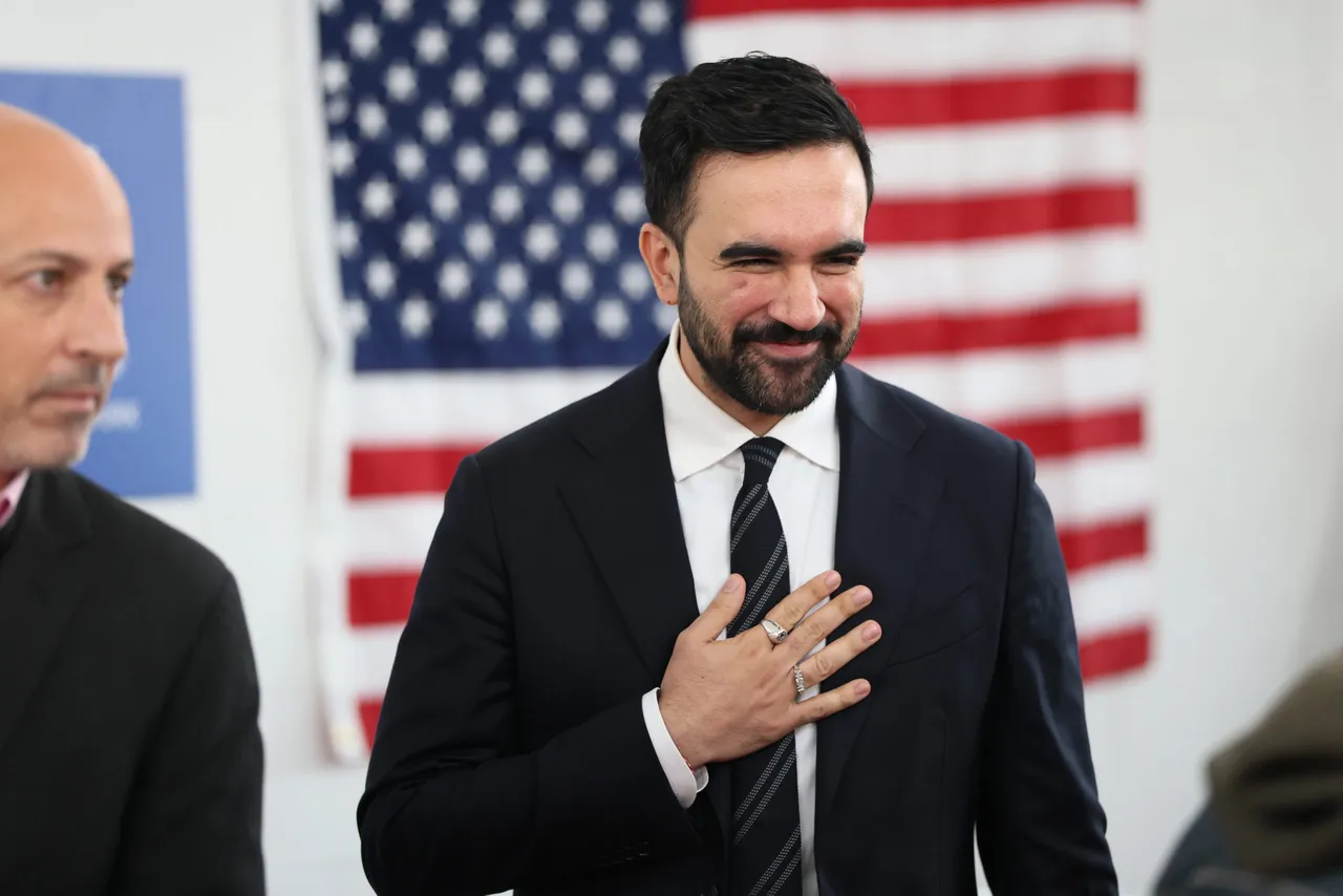 New York Mayor-Elect Zohran Mamdani arrives for a Veteran's Day event at Volunteers of America - Commonwealth Veterans' Residence on November 11, 2025 in the Soundview neighborhood of the Bronx borough in New York City. (Photo by Michael M. Santiago/Getty Images)
