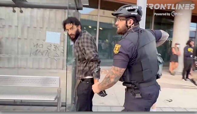 Man Who Bloodied TPUSA Vendor at UC Berkeley Event Identified as Jihad Dphrepaulezz – Twitchy