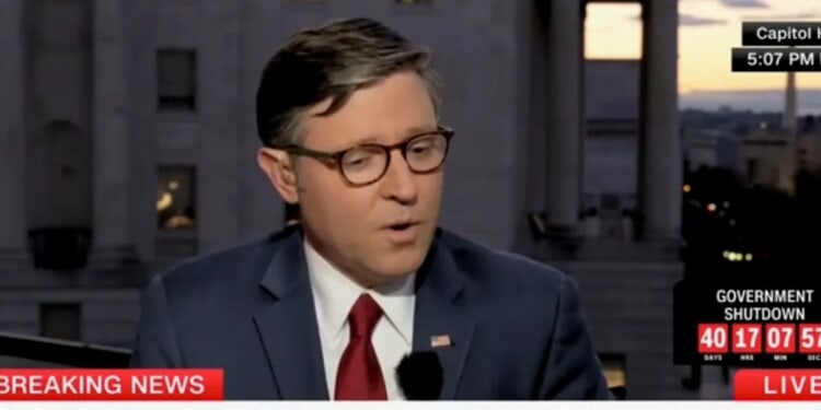 Mike Johnson Says Schumer Made Inappropriate Request During Shutdown