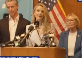 Newsom’s Wife Melts Down Over Trump, Swears Kids Will Never Accept Him As President