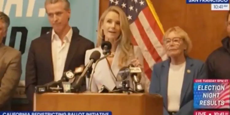 Newsom’s Wife Melts Down Over Trump, Swears Kids Will Never Accept Him As President