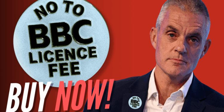 "No To BBC Licence Fee" Pin Badges – Guido Fawkes