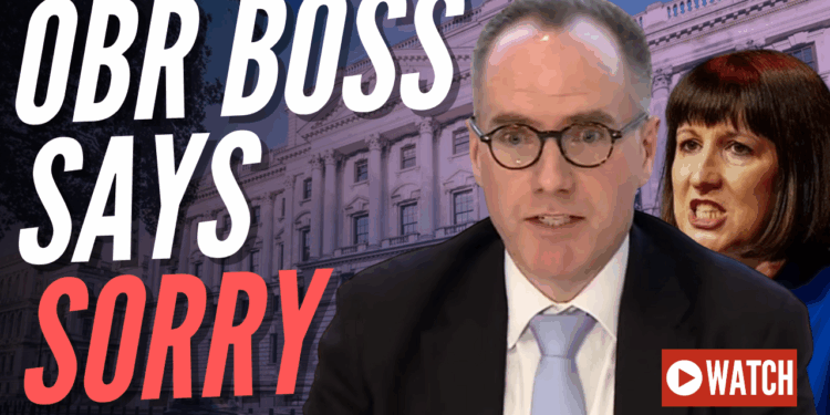 OBR Chair Says Sorry for Budget Leak – Guido Fawkes