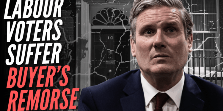 One Third of Labour Voters Regret Voting for Starmer – Guido Fawkes