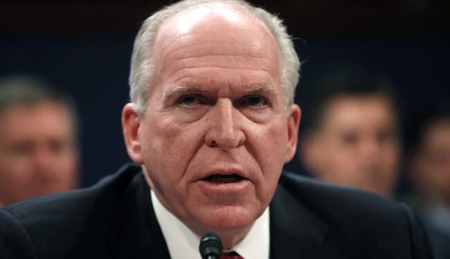 PANIC! John Brennan Flips OUT and Gets PHYSICAL When Asked About Signing Hunter Biden Laptop Memo (Watch) – Twitchy