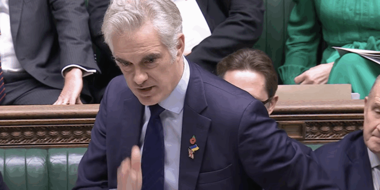 PMQs: Deputy PM David Lammy refuses to answer Shadow Defence Secretary James Cartlidge’s single questions five times