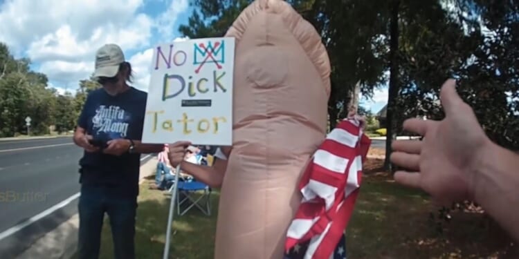 Penis Costume Wearing Grandma Arrested at 'No Kings' Protest in Alabama [WATCH]