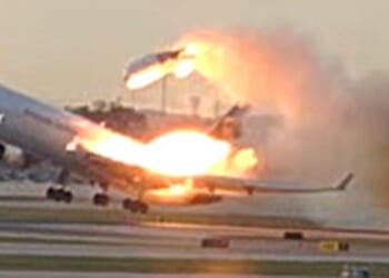 Photos Reveal Moment UPS Jet’s Engine Detached Before Deadly Kentucky Crash [WATCH]