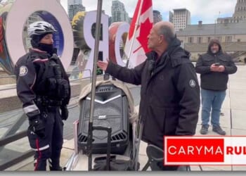 Police Turn Off Canadian National Anthem as Palestinian Flag Is Raised Over Toronto City Hall – Twitchy