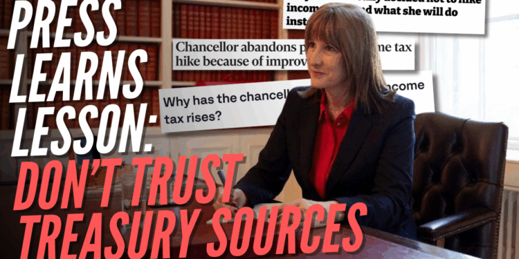 Press Swallowed Treasury Budget Deception Without Question – Guido Fawkes