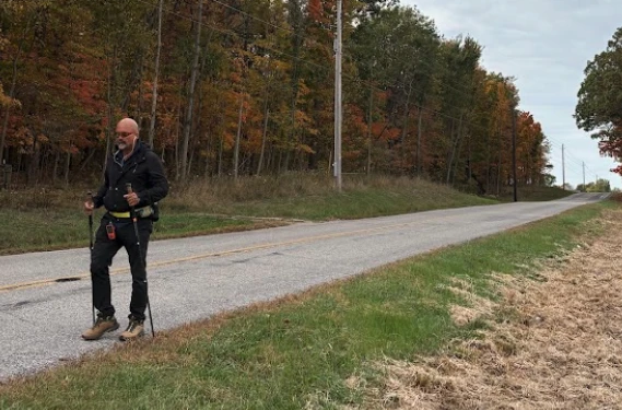 Priest walks from Illinois to New York against ‘inhumane’ immigration enforcement
