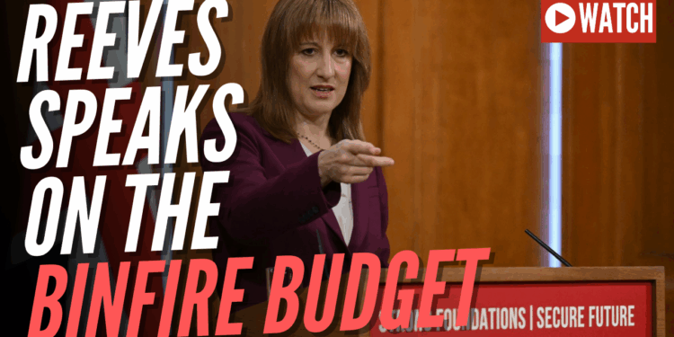 Reeves Gives Post-Budget Press Conference – Guido Fawkes