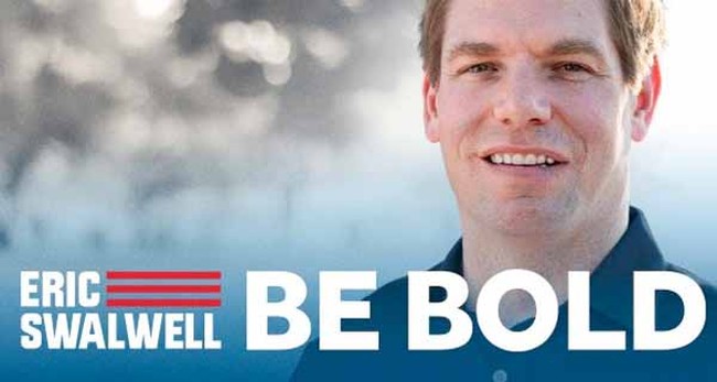 Rep. Eric Swalwell Wants to Max Out Democracy, Let People Vote by Phone – Twitchy