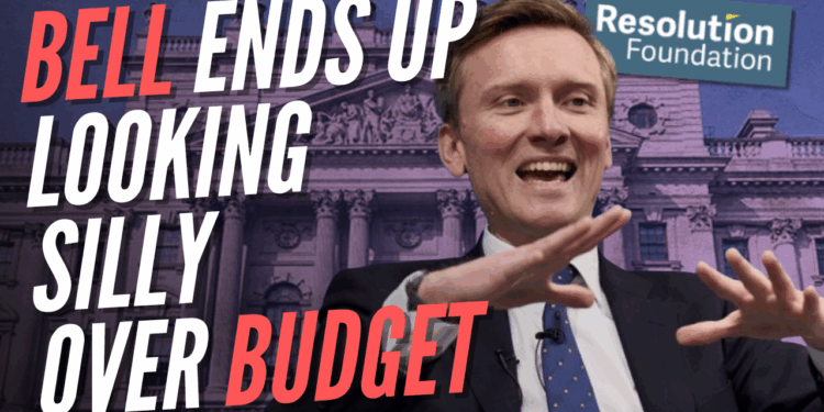 Resolution Foundation Attacks Former Resolution Foundation Staff for Budget Speculation – Guido Fawkes
