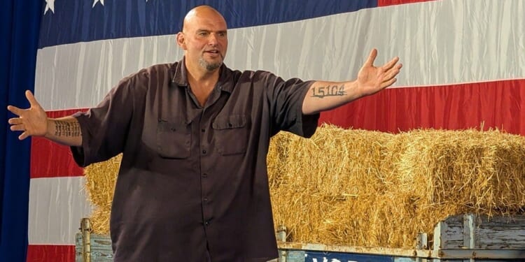 Sen. Fetterman Hospitalized After Early Morning Fall Near His Home [WATCH]