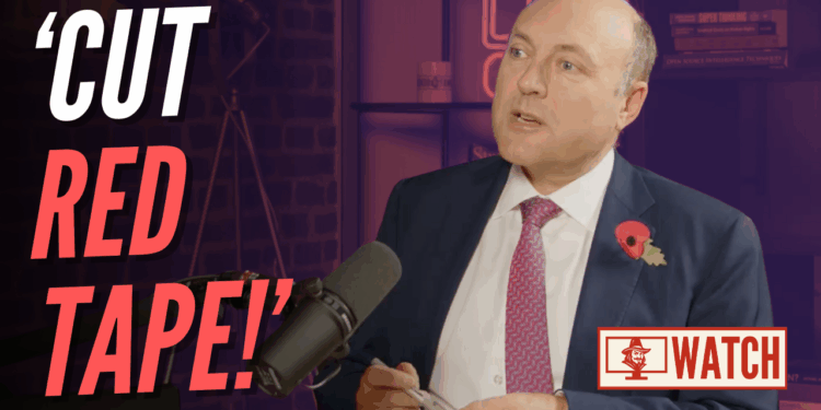Shadow Business Secretary Andrew Griffith on Cutting Red Tape & Overhauling Whitehall – Guido Fawkes