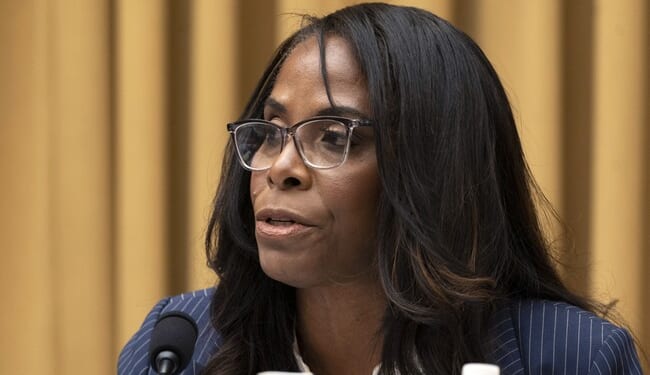 Stacey Plaskett Talks About the Text She Received From Her Constituent, Jeffrey Epstein – Twitchy