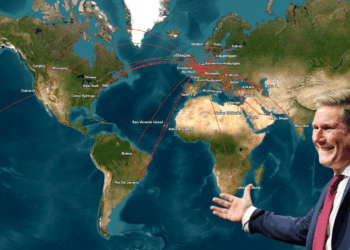 Starmer Has Flown 70% of the Way to the Moon Since Taking Office – Guido Fawkes