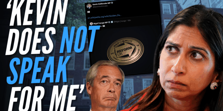 Suella Braverman Hits Out at Hollinrake for Reform Nazi Medal Post – Guido Fawkes