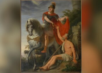 The Catholic Church celebrates soldier-turned-bishop St. Martin of Tours on Nov. 11