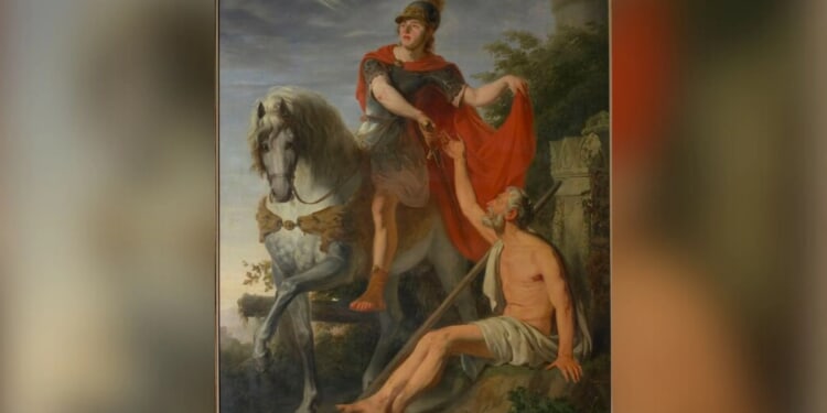 The Catholic Church celebrates soldier-turned-bishop St. Martin of Tours on Nov. 11